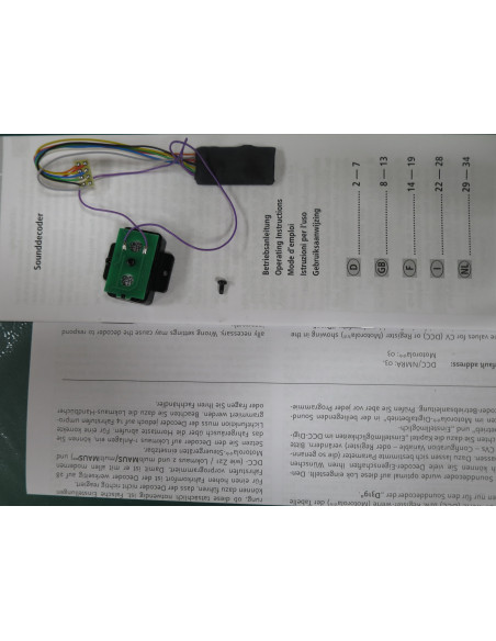 HO ROCO ESU SONIDO 319 RENFE V5