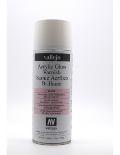 VALLEJO SPRAY 400ML BARNIZ BRILLANTE