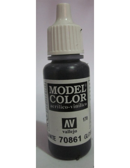 VALLEJO 70861 NEGRO BRILLANTE