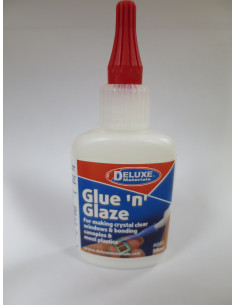DELUXE GLUE N GLAZE CRISTAL CLEAR
