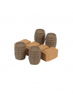 87TRAIN 22222 BARRILES Y CAJAS