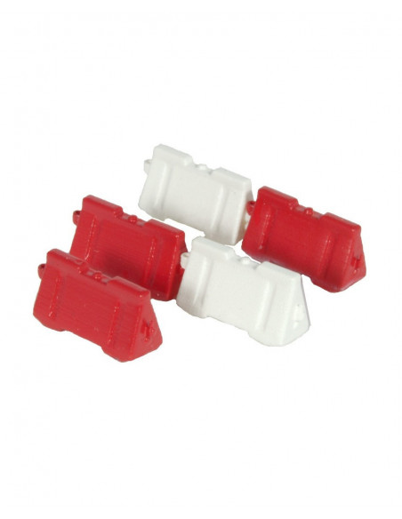 87TRAIN 22229 BARRERAS DE PLASTICO