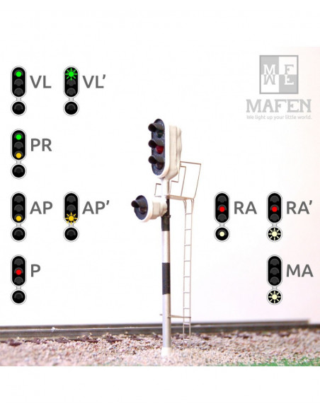 HO MAFEN 913.02 SEMAFORO 3 ASPECTOS  Y REBASE