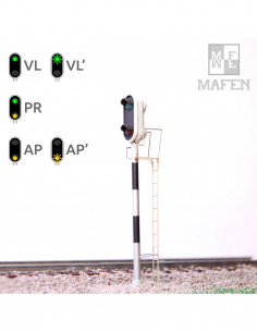 HO MAFEN 913.04 SEMAFORO 2 ASPECTOS VERDE AMBAR