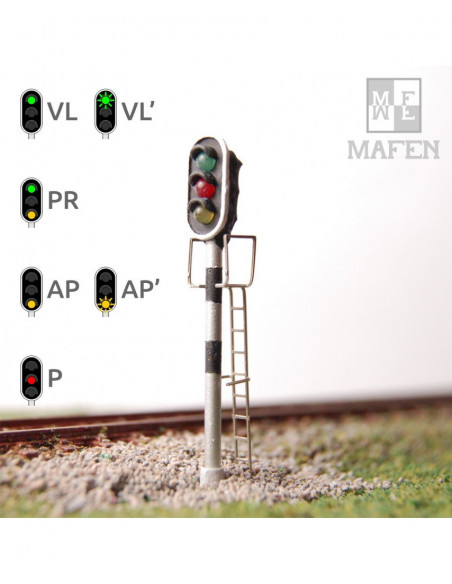 N MAFEN 4131.01 SEMAFORO 3 ASPECTOS