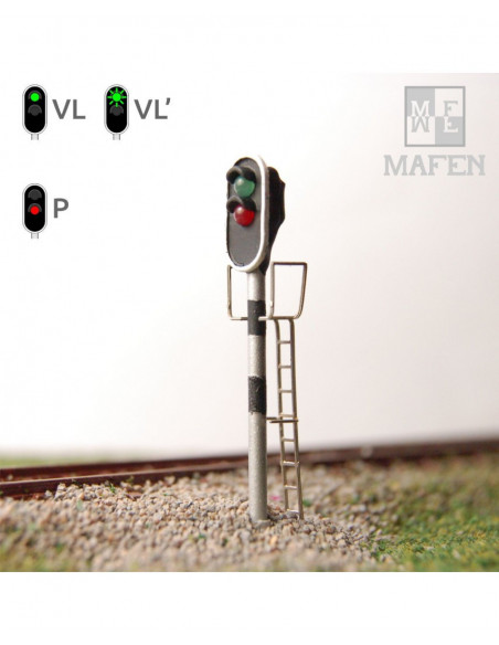 N MAFEN 4131.04 SEMAFORO 2 ASPECTOS EN 3