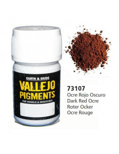 VALLEJO 73107 PIGMENTO OCRE OSCURO