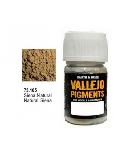 VALLEJO 73105 PIGMENTO SIENA NATURAL