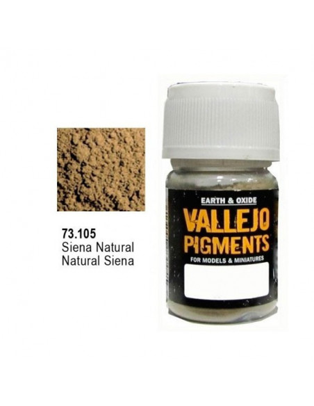 VALLEJO 73105 PIGMENTO SIENA NATURAL