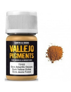 VALLEJO 73103 PIGMENTO OCRE AMARILLO OSCURO