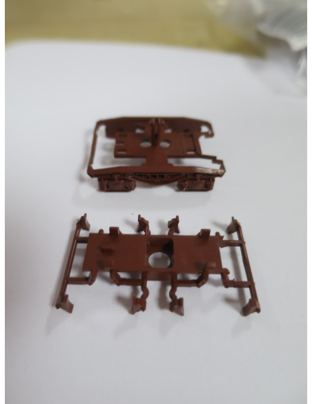 ROCO BOGIE 121122 MERCANCIAS ROJO RENFE