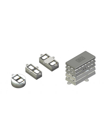 HO ESU 50340 DOS ALTAVOZ CUADRADO 15X11mm