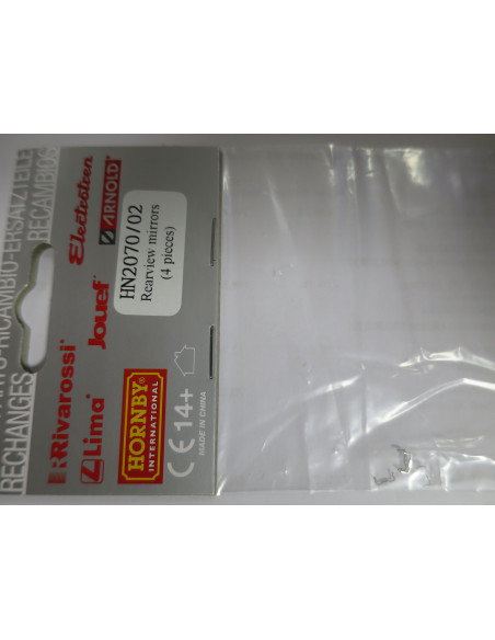 N HN2070/02 ARNOLD 4 RETROVISORES PLATA