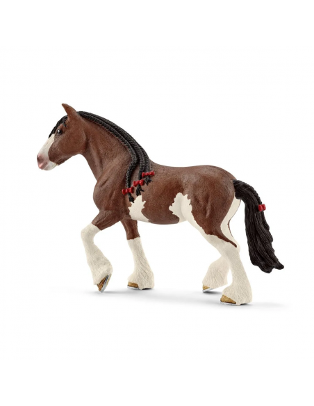 SCHLEICH 13809 YEGUA CLYDESDALE