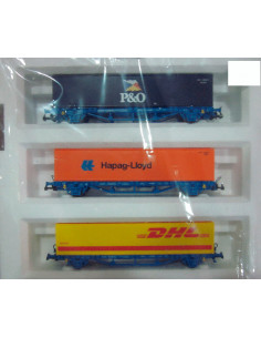 HO PIKO 3 PLATAFORMAS RENFE DE SET