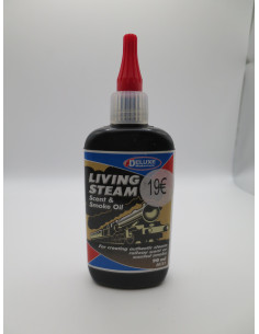 DELUXE AC21 90ML LIVING STEAM LIQUIDO FUMIGENO OLOR CARBON