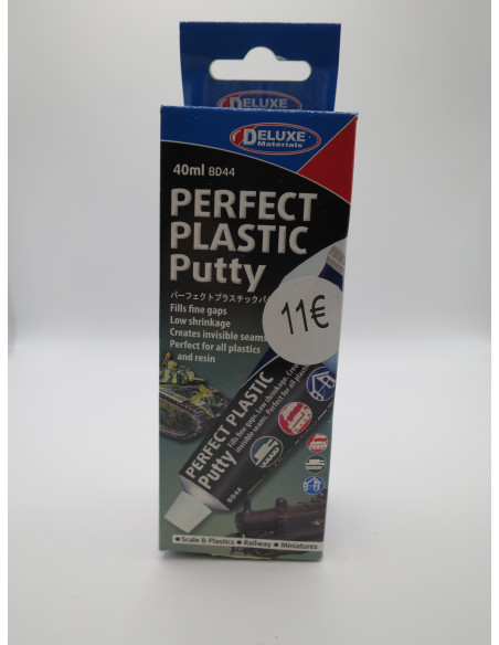 DELUXE BD44 40 ML PLASTIC PUTTY MASILLA PARA MAQUETAS