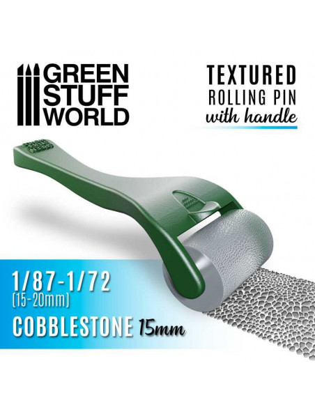 GREENSTUFF RODILLO CON MANGO-EMPEDRADO