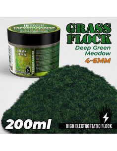 GREENSTUFF CESPED ELECTROSTATICO 4-6MM-DEEP GREEN MEADOW 200ML