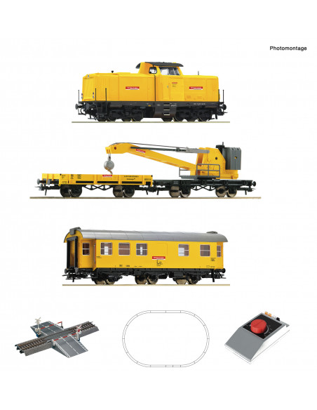 HO ROCO 5100002 SET Analogico  GRUA DB