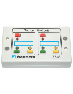 VIESSMANN 5548 PULSADOR 2 DESVIOS TRIPLES LUZ
