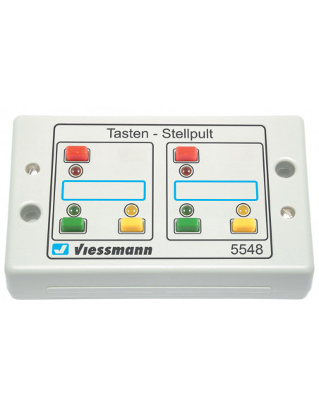 VIESSMANN 5548 PULSADOR 2 DESVIOS TRIPLES LUZ