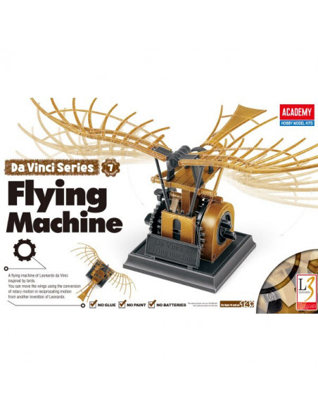 ACADEMY 18146 DA VINCI MAQUINA VOLADORA