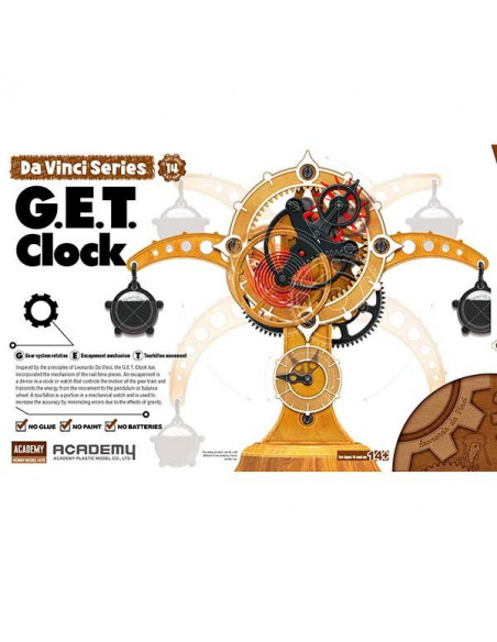ACADEMY 18185 DA VINCI GET CLOCK