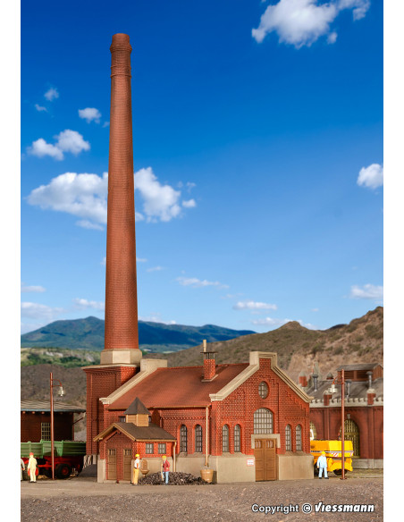HO KIBRI 39821 Fabrica con chimenea