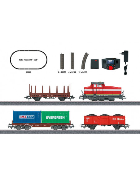 Marklin C 29065 SET MERCANCIAS DHG 500