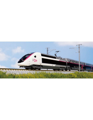 N KATO 102132 TGV InOui EURODUPLEX AMPLIACION 5 COCHES SNCF