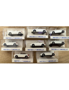HO RIETZE  Pack 8 Coches AUDI para Portacoches