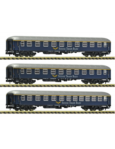 N FLEISCHMANN 6260078 SET SUISSE TRAIN BLUE