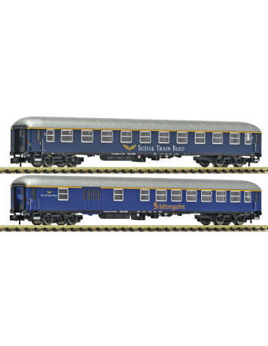 N FLEISCHMANN 6260083 SET SUISSE TRAIN BLUE