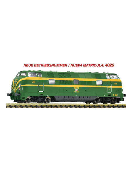 N FLEISCHMANN 7360026D 340 RENFE 4020 Digital