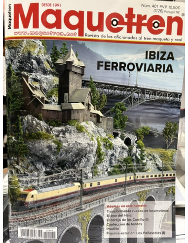 MAQUETREN  NUM401  IBIZA FERROVIARIA 7/26