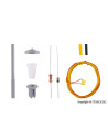 HO VIESSMANN 6721 FAROLA PARA MONTAR
