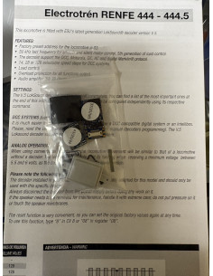 N ARNOLD Kit de Sonido para RENFE 444